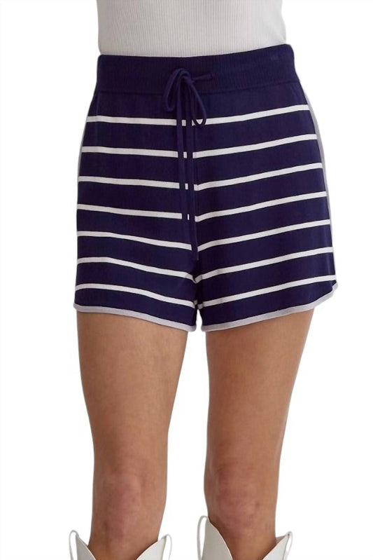 Entro - Leaving Town Striped Shorts