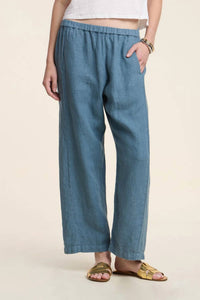 Velvet By Graham & Spencer - The Celine Linen Pant