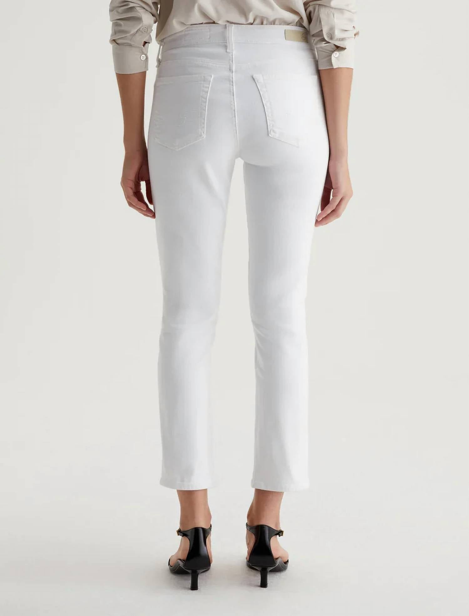 Ag Jeans - Mari Cropped Slim Straight Jeans