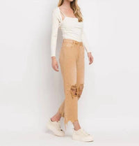 Vervet By Flying Monkey - Super High Rise 90s Vintage Crop Flare Jeans