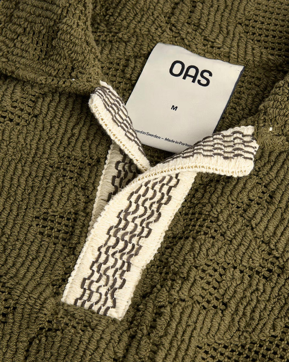 Oas - Pine Verve Palmer Crochet Shirt