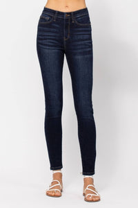 Judy Blue - High-waist Skinny With Handsanding Jeans