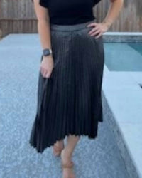 Skies Are Blue - Metallic Lights Skirt