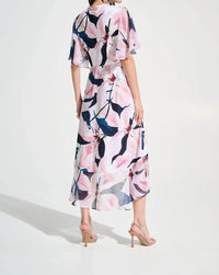 Joseph Ribkoff - Floral Midi Fit And Flare Dress