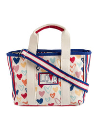 Brighton - You Heart Firework Canvas Mini Tote Crossbody Bag