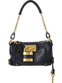 Chloe Small Paddington Chain Bag in black - women's bag