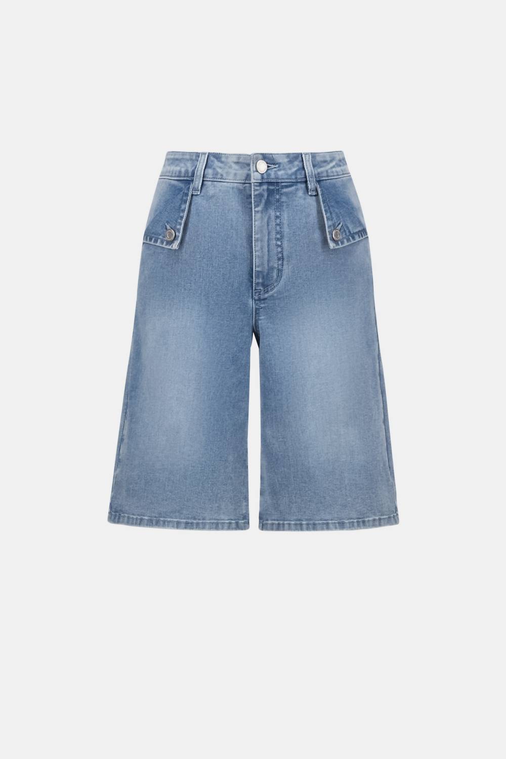 Joseph Ribkoff - High Waisted Knee-length Short