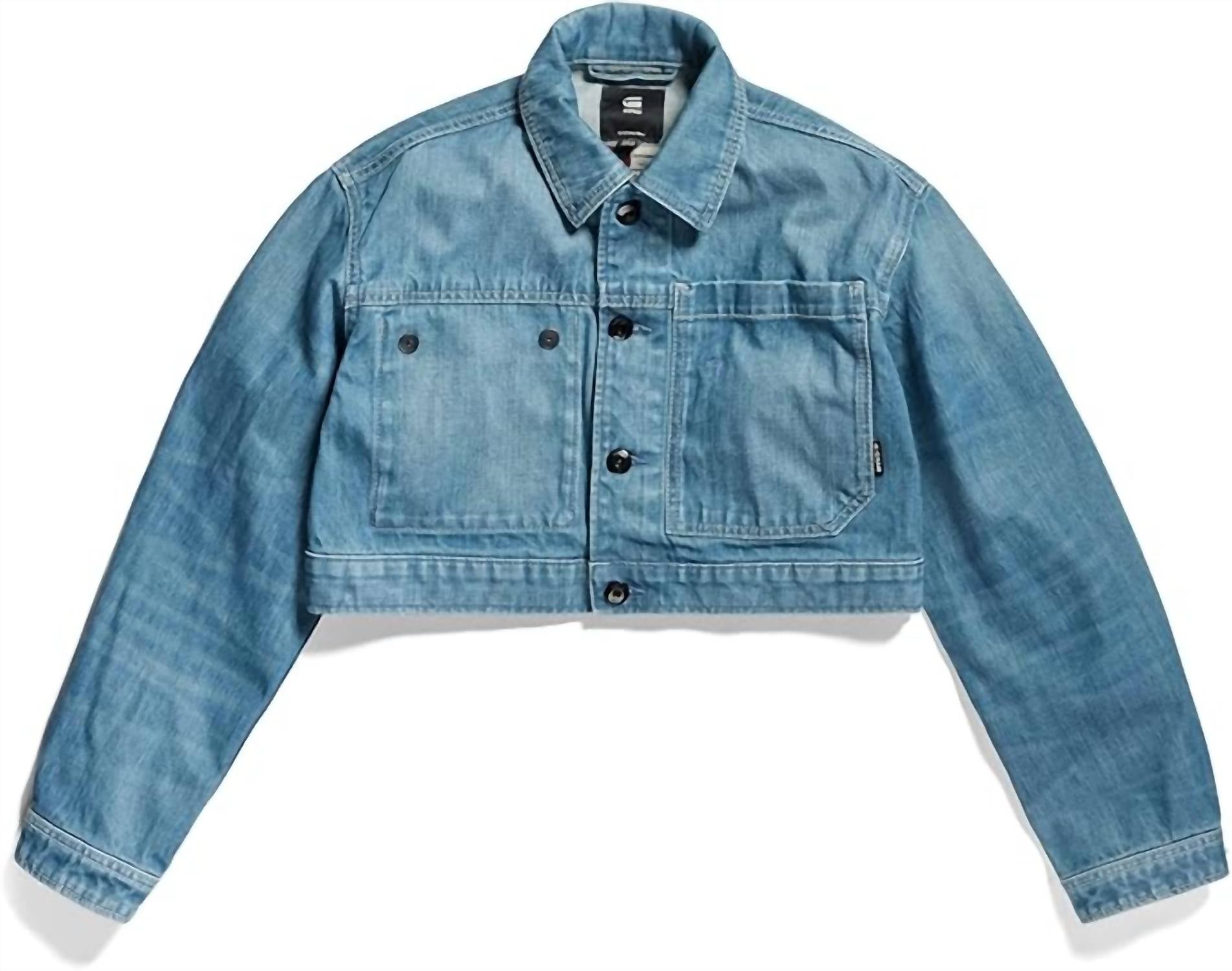 G-Star Raw - Cropped Denim Jacket