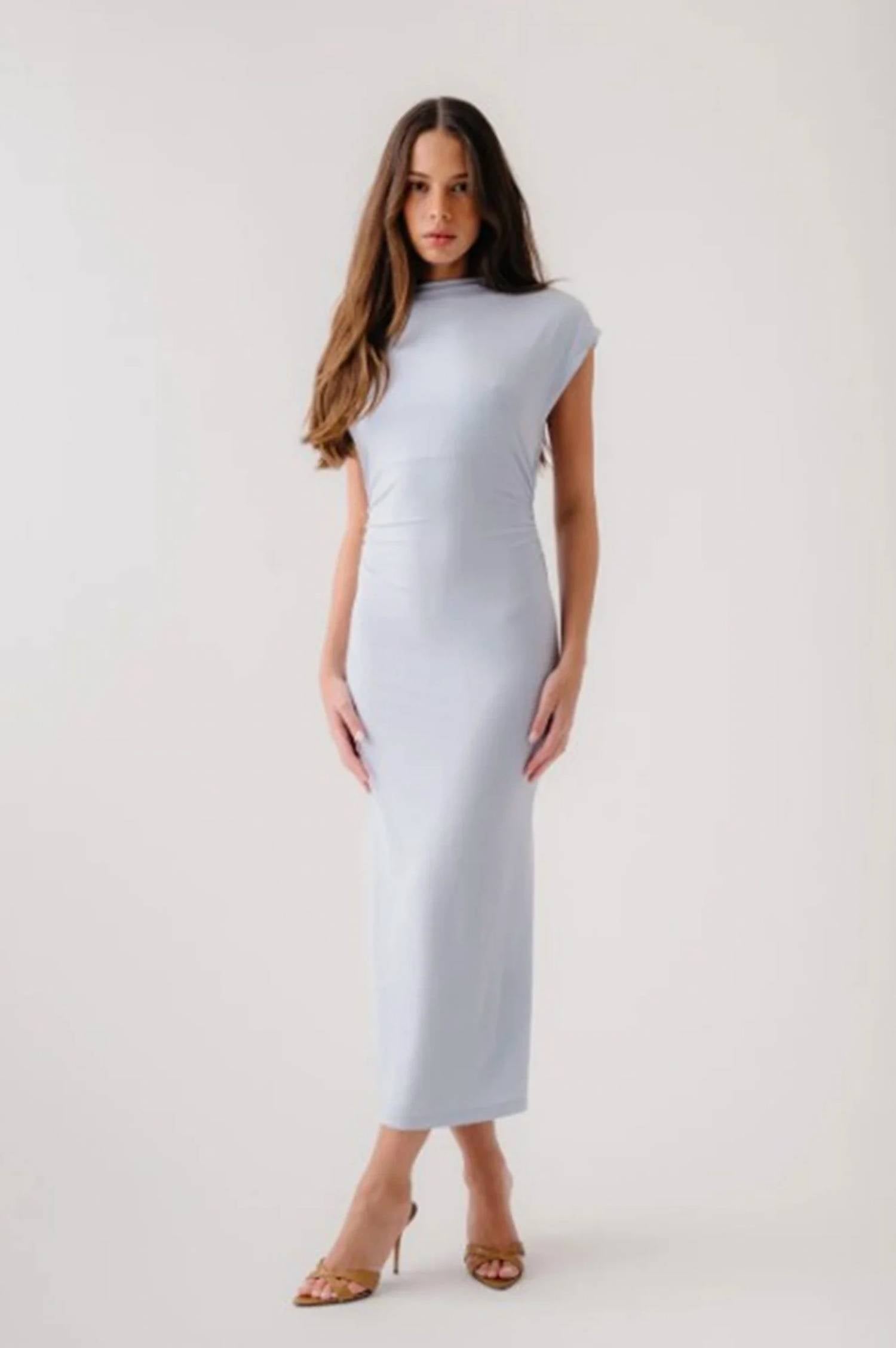 Sablyn - Mesa Slouchy Mock Neck Midi Dress