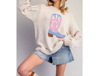 Ee:Some - Boots & Dreams Knit Sweater