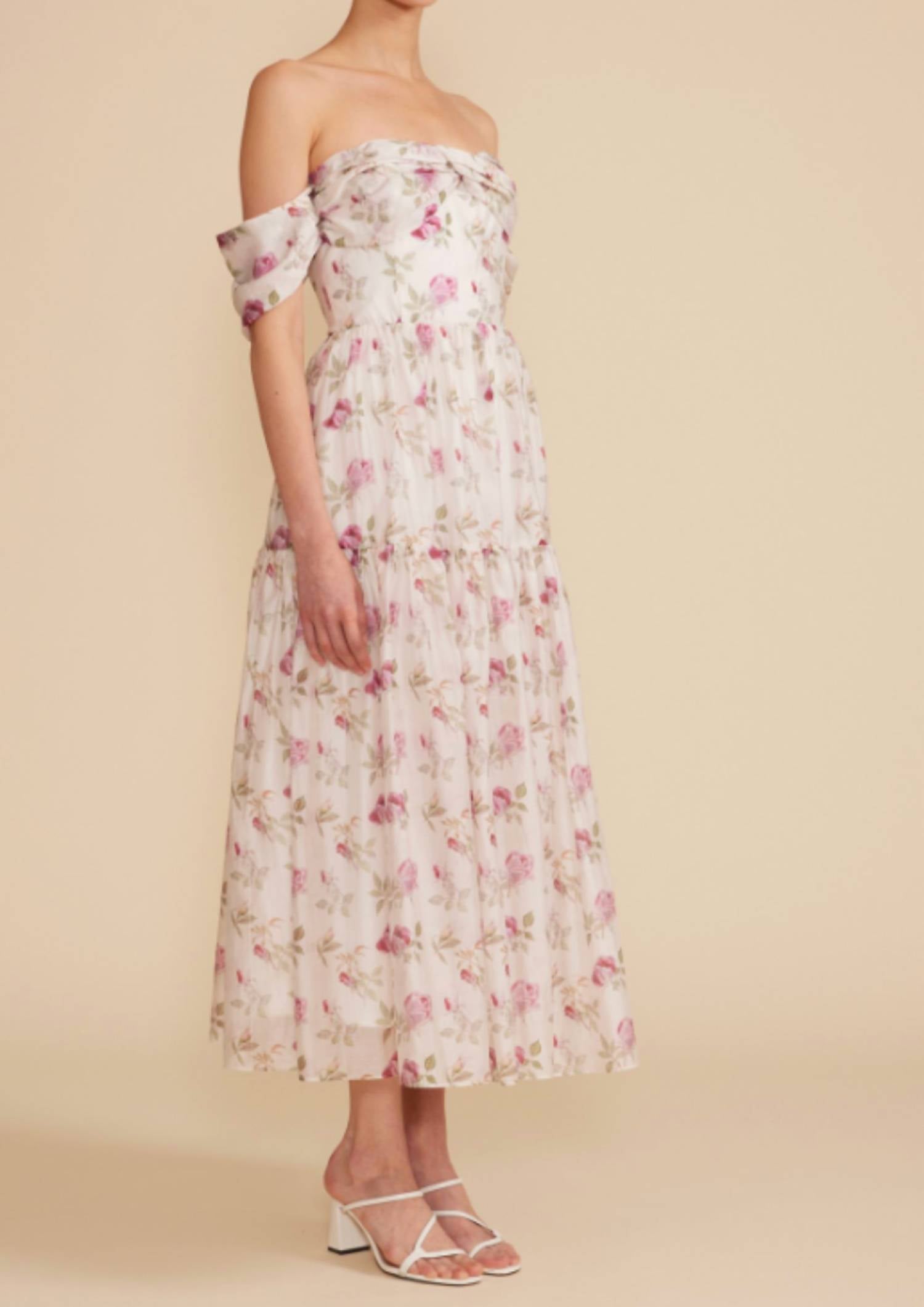 Lucy Paris - Catarina Off The Shoulder Dress