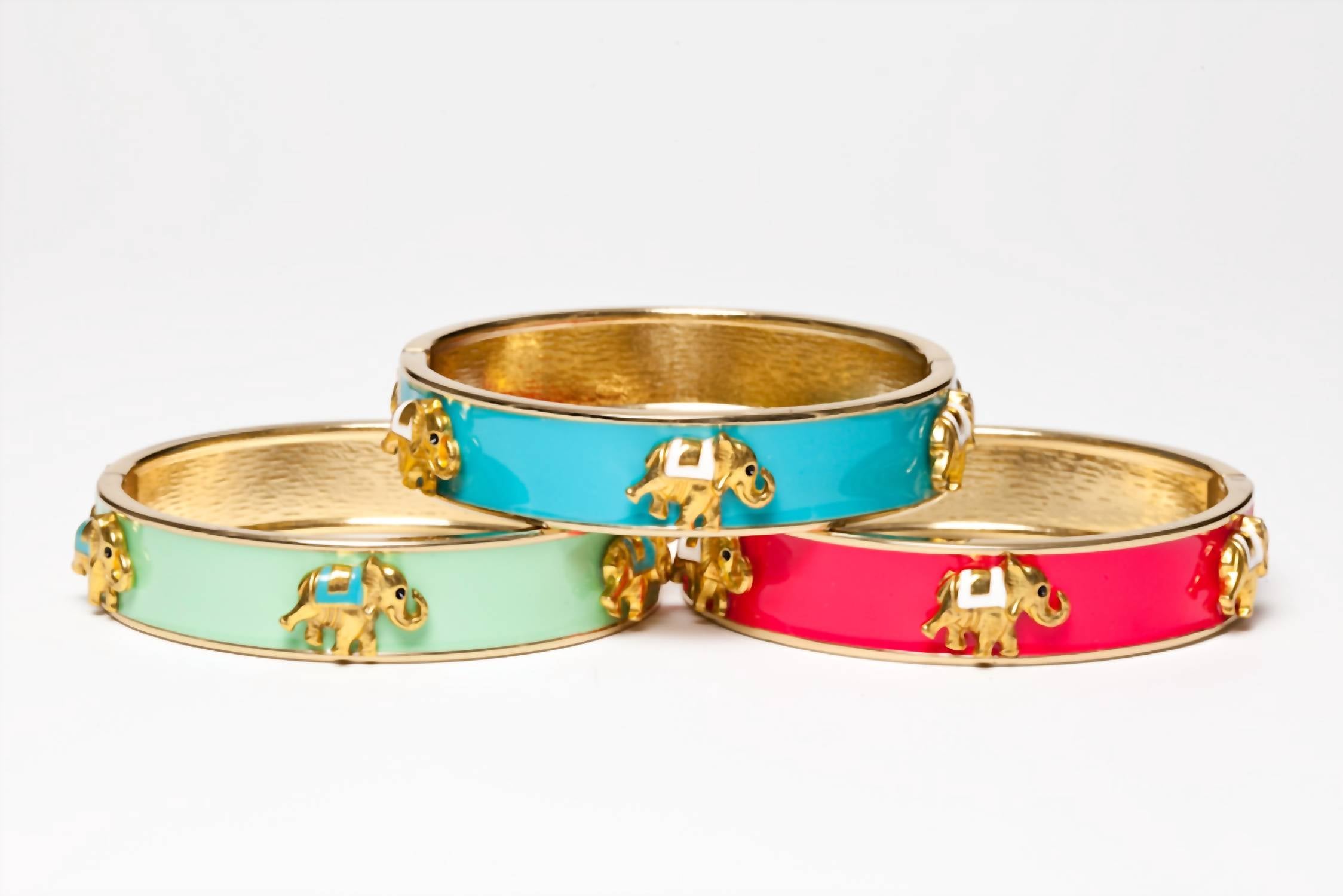 Avenue Chic - Elephant Enamel Bracelet