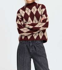B.Young - Argyle Sweater