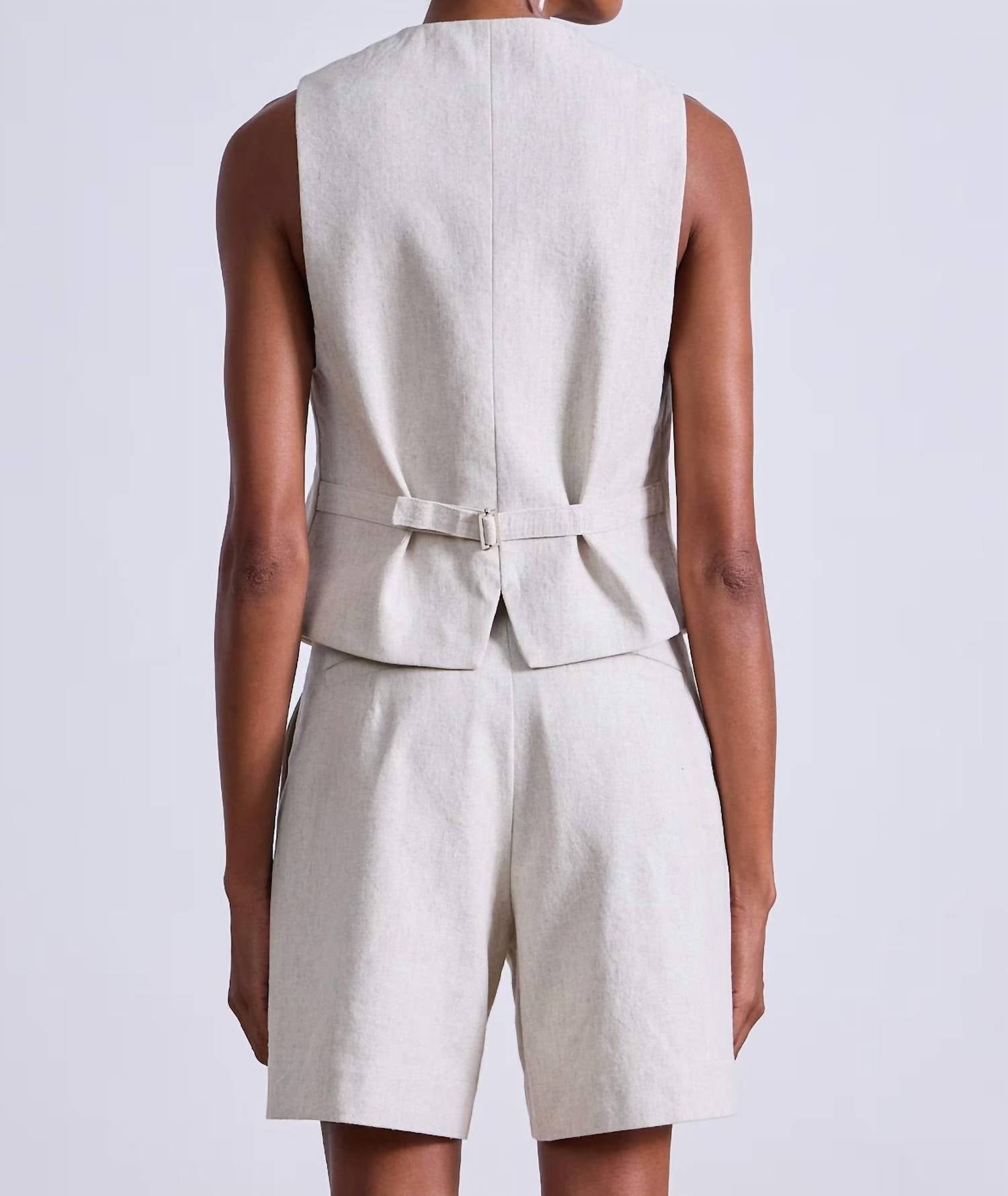 Apiece Apart - Cecila Linen Vest