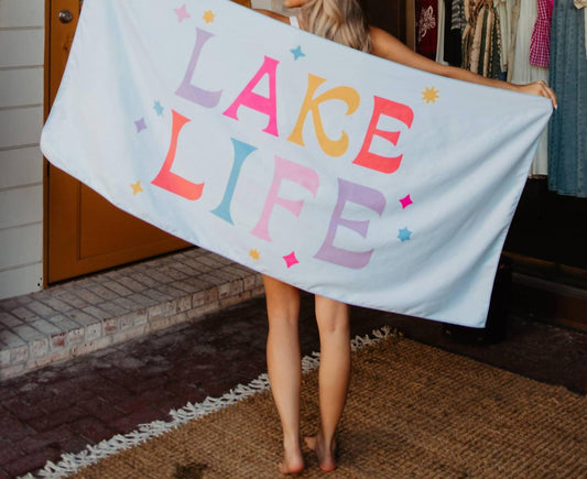 Katydid - Lake Life Microfiber Towel