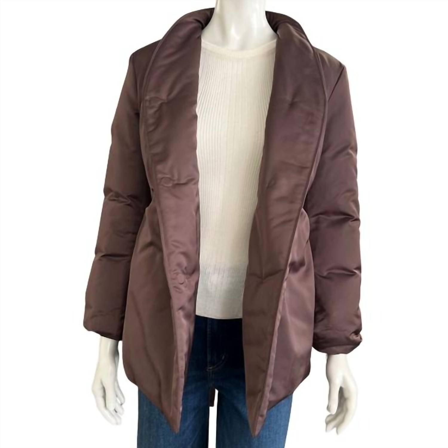 The Loom - Women's Down Jacket with Belt