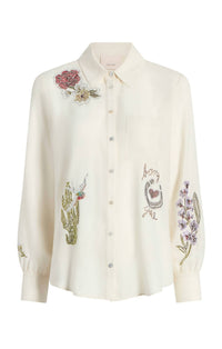 Cinq A Sept - Western Amour Blanche Top