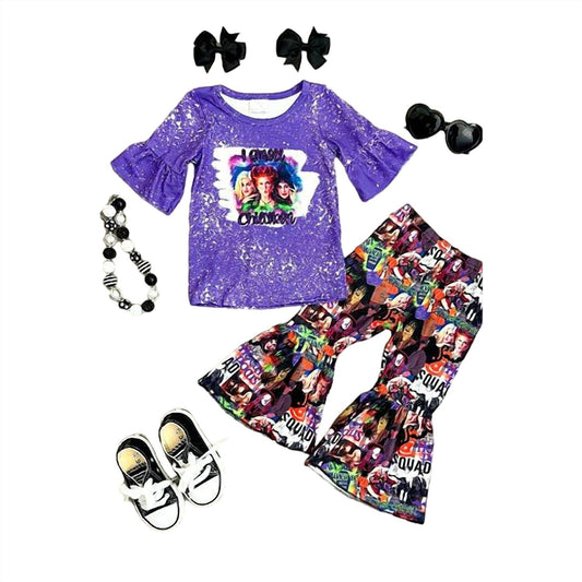 Girl's Hocus Pocus Squad Bells Set