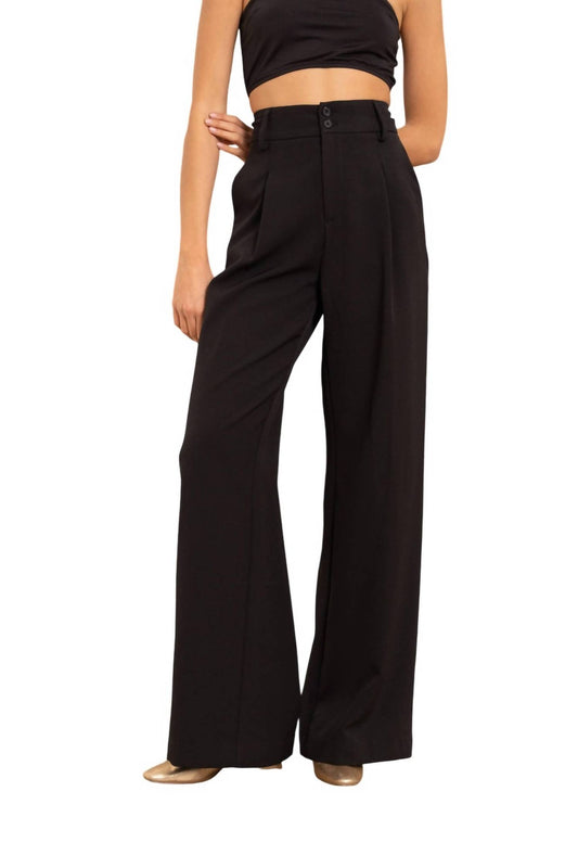 Attentif - Classic Pleated Trousers