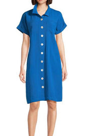 John Mark - Solid Shirt Dress