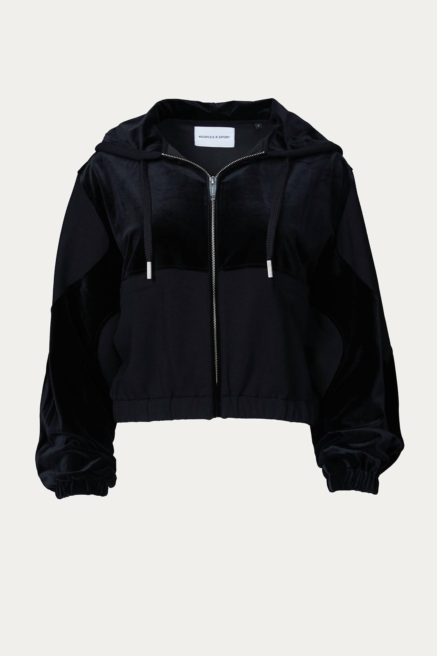 DUAL FABRIC SWEATSHIRT