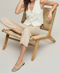 BAREFOOT DREAMS Ultra Lite Button Front Vest in pearl - women's jacket - view 5