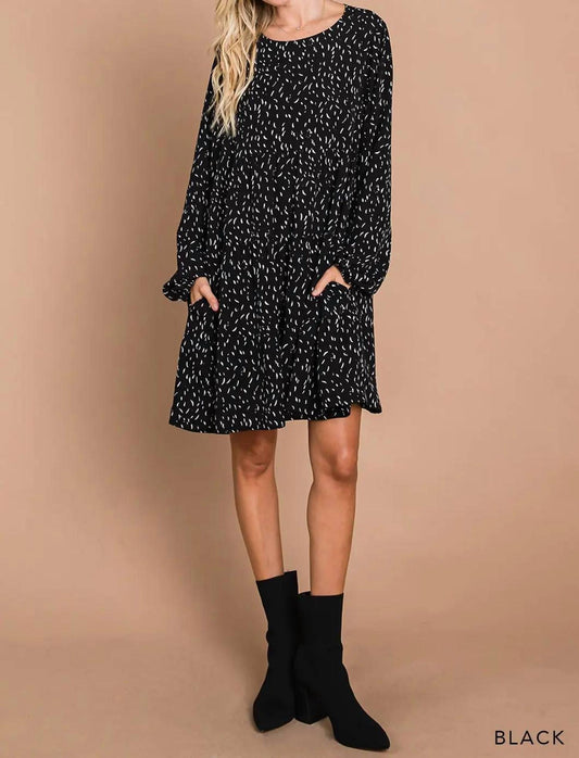 Cotton Bleu - Soft Tiered Dress