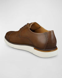 Allen Edmonds Men's Caleb Leather Lace-up Dress Shoes in brown - men's shoe - alternate view