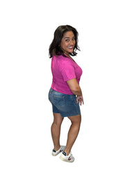 Judy Blue - High Waist Raw Hem Shorts
