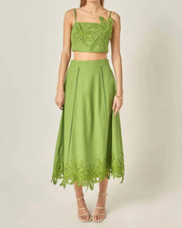 2.7 August Apparel - Palm Tree Set