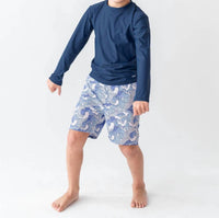 Rufflebutts - Boy's Long Sleeve Rash Guard