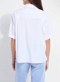 Lysse - Corina Oversized Crop Shirt - Plus