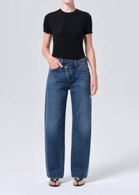 AGOLDE Criss Cross Jean in form - women's jeans