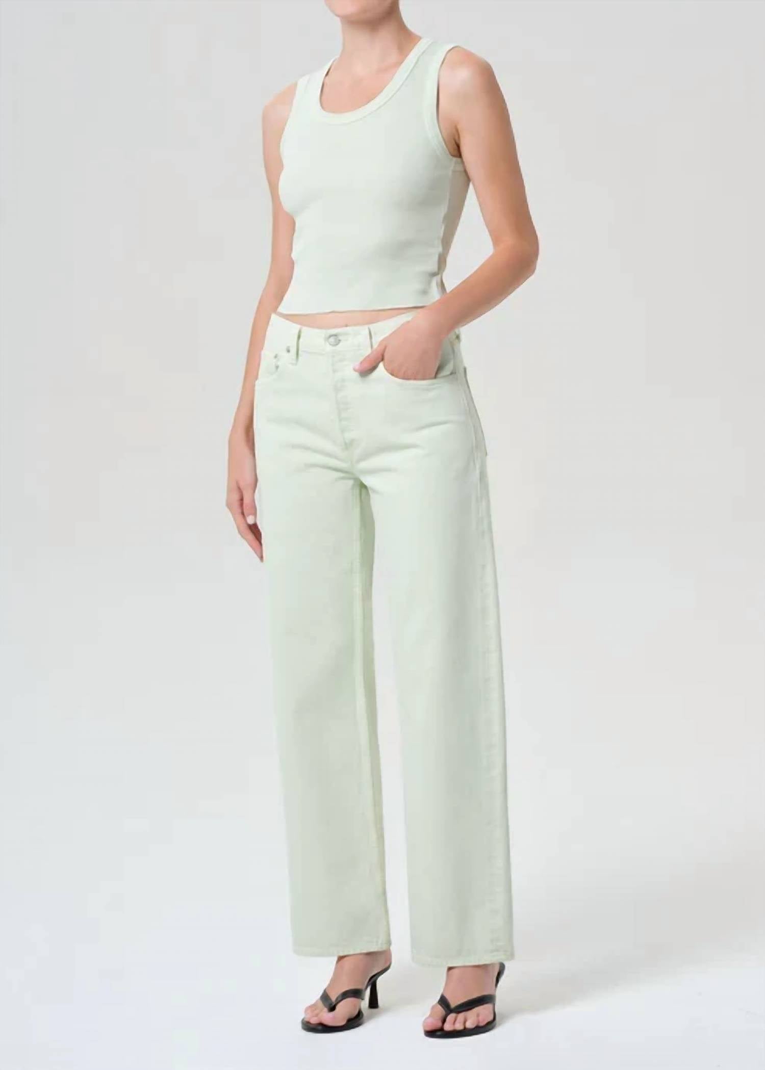 Agolde - Shrunken Poppy Tank