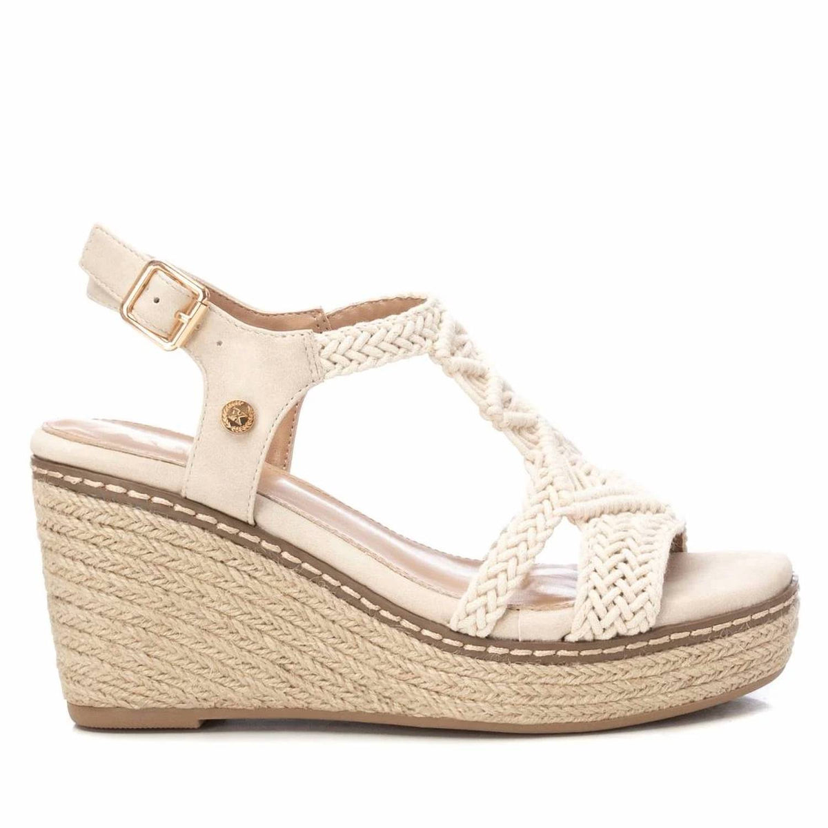 Xti - Women's Jute Wedge Sandals
