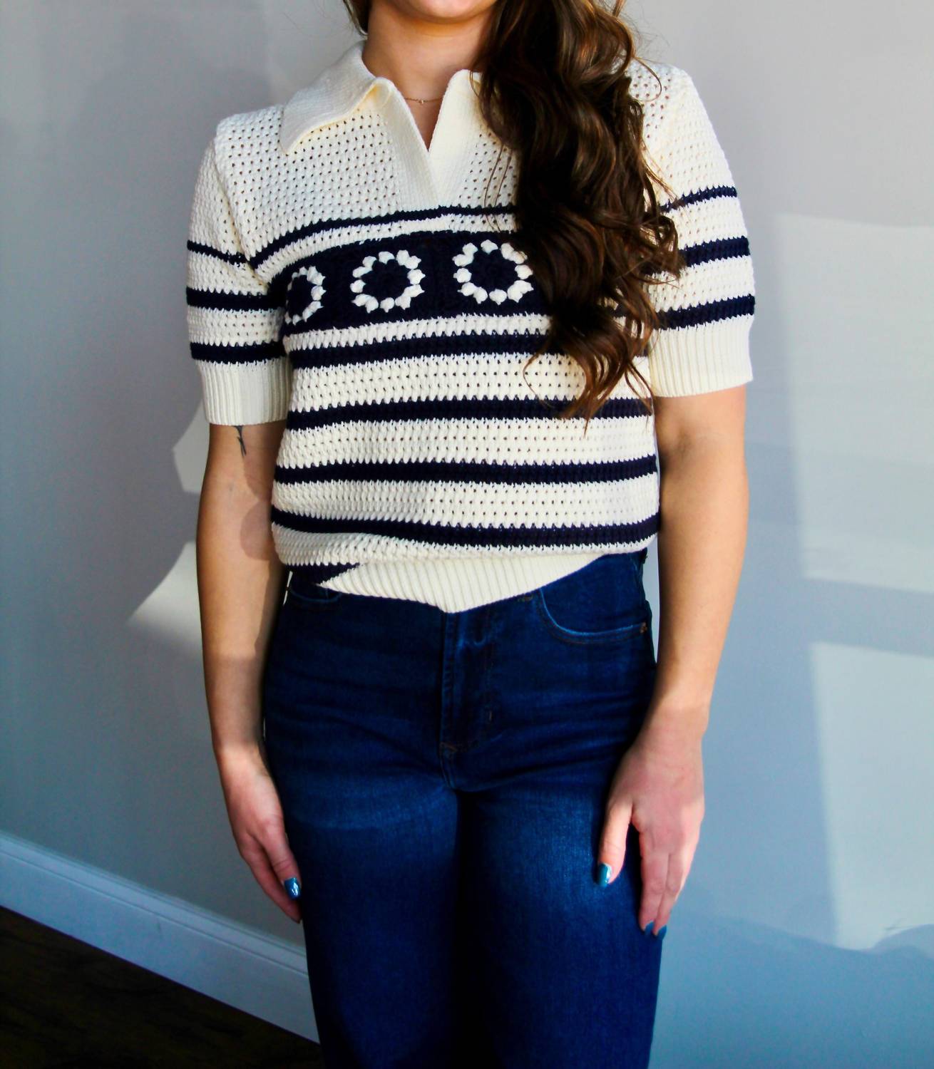 Skies Are Blue - Sarah Knit Sweater