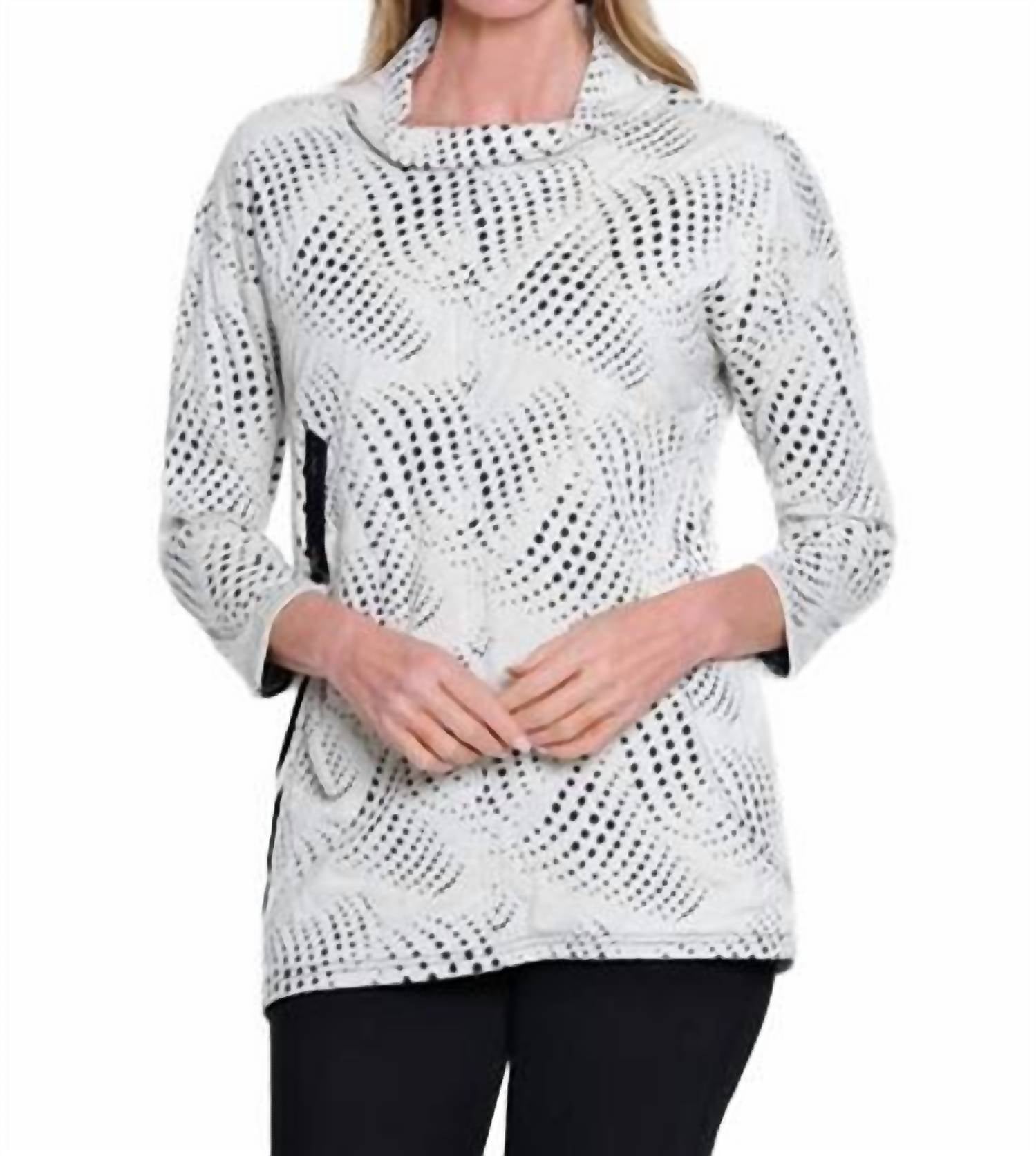 Multiples - Long Sleeve High-low Top