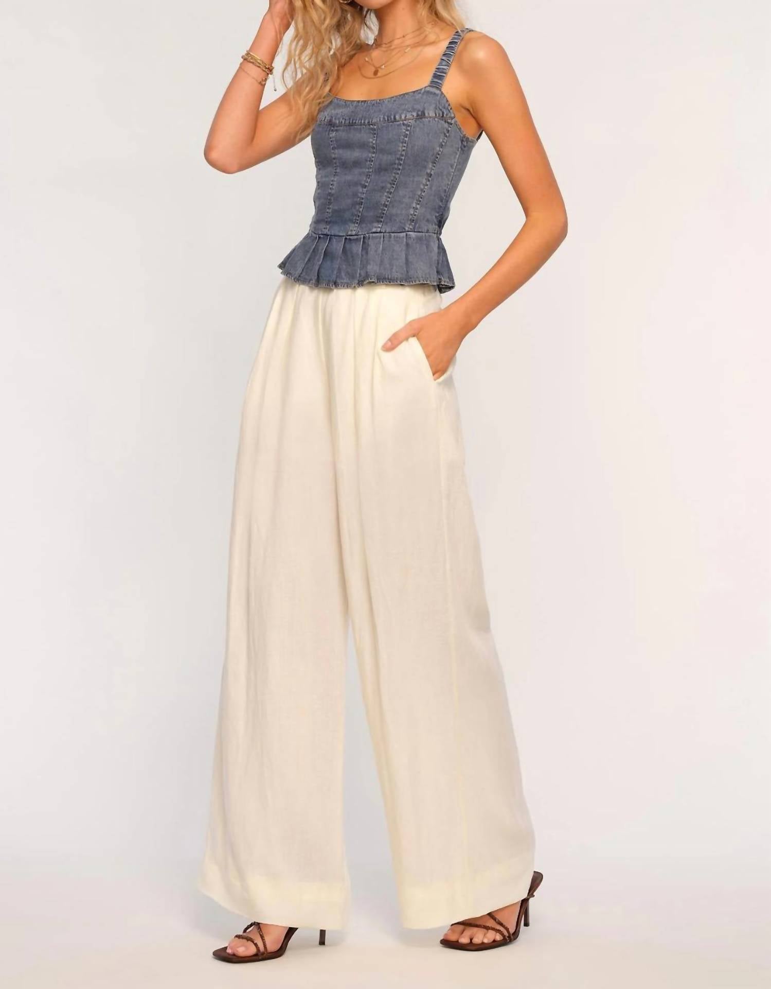 Heartloom - Peplum Tank Top