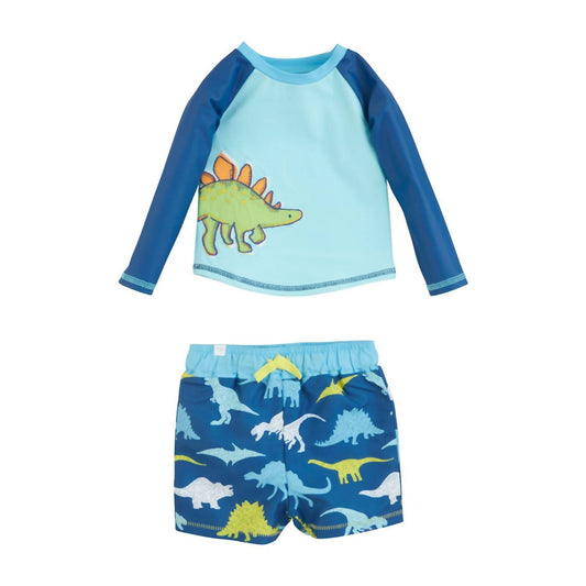 Mudpie - Boy's Dino Rash Guard Set