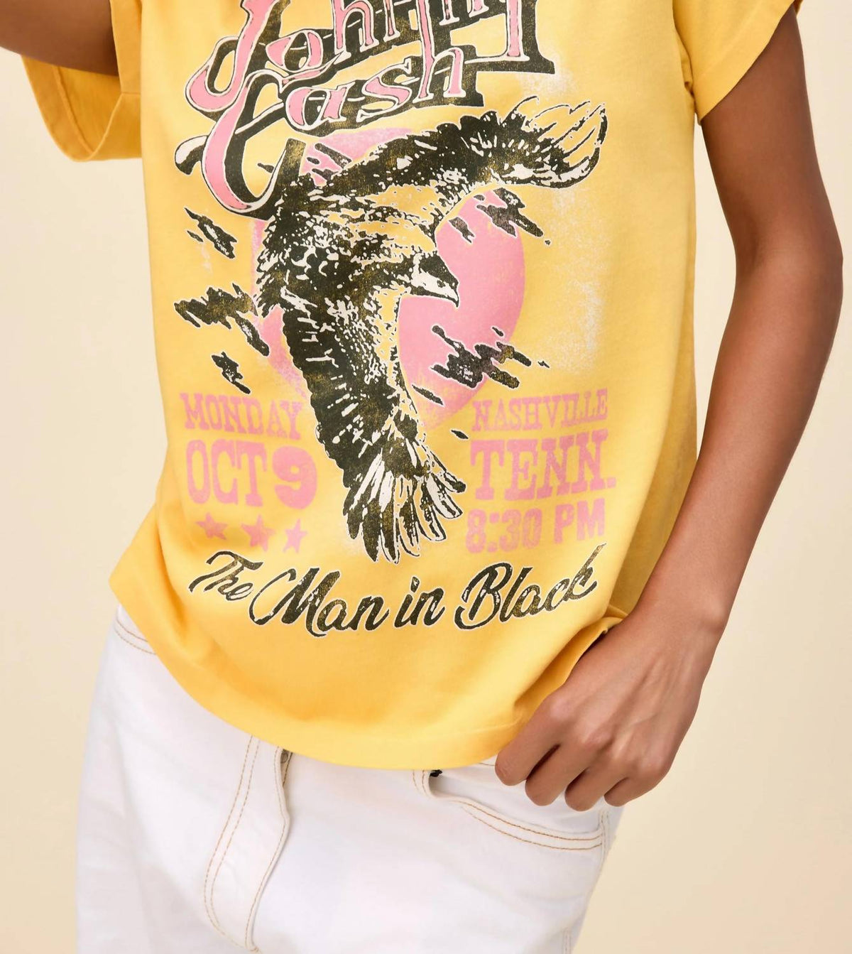 Daydreamer - Johnny Cash Eagle Poster Tour Tee