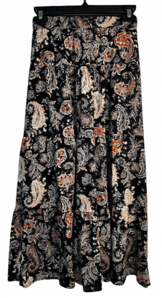 Aqua - Tiered Midi Skirt