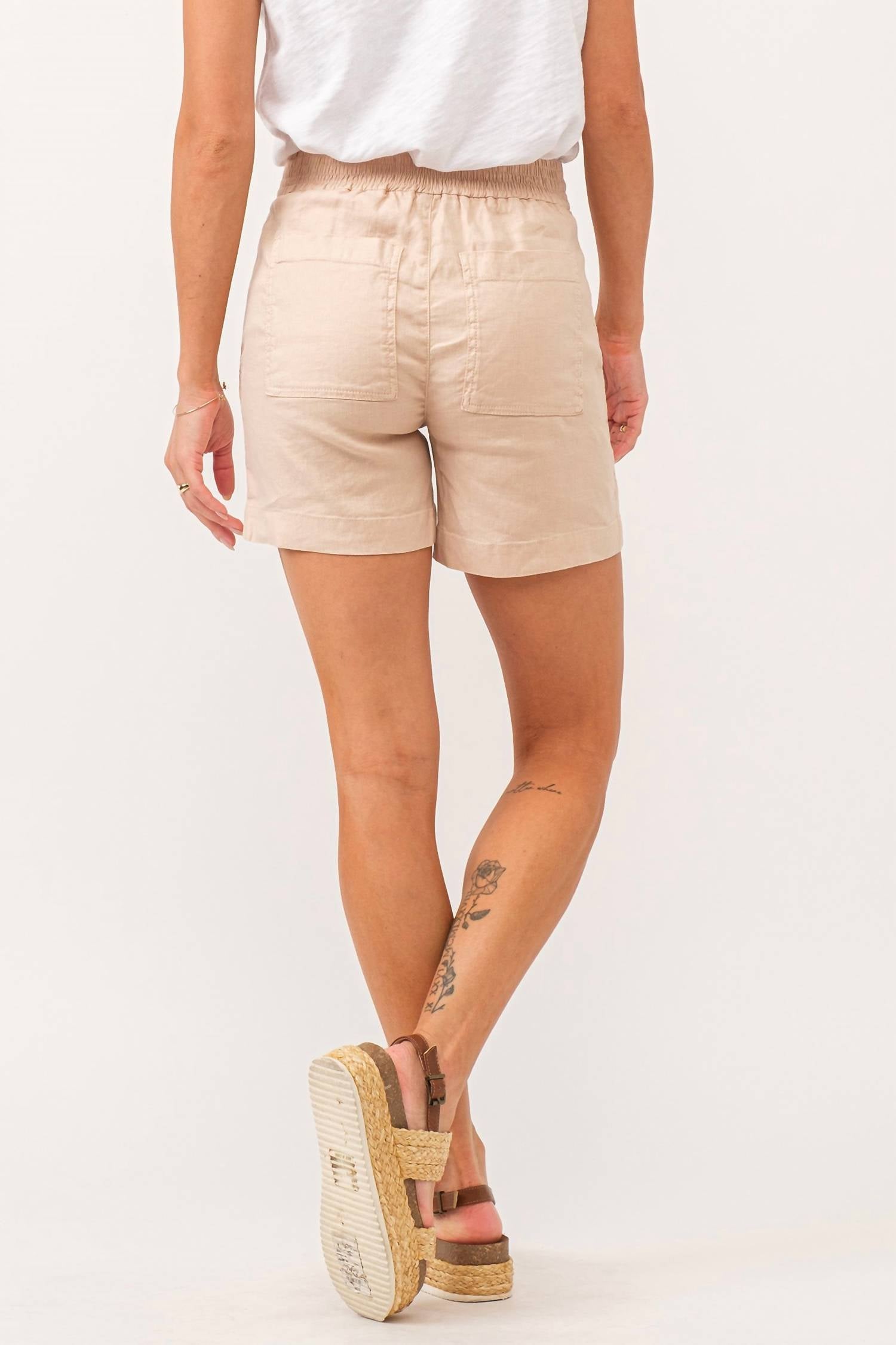 Dear John Denim - Tonya High Rise Linen Short
