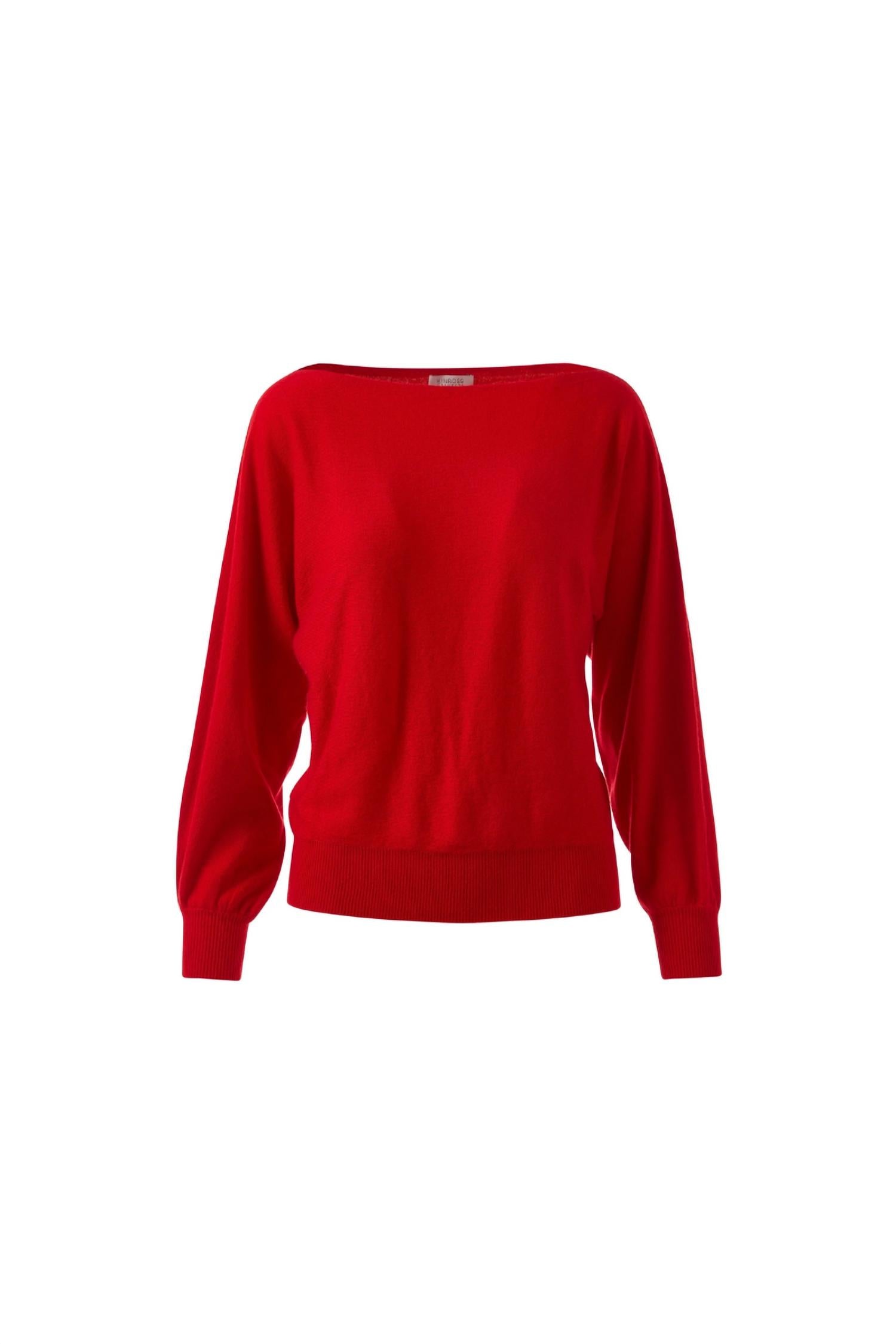 Kinross - Women's Off The Shoulder Dolman Sweater