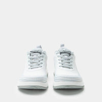 Alegria Women's In8 Comfort Lace Up Sneakers in white - women's sneaker - view 5