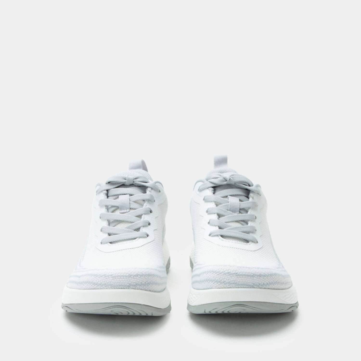 Alegria Women's In8 Comfort Lace Up Sneakers in white - women's sneaker - view 5