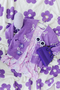 Mila & Rose - Bow Cozy Cardigan