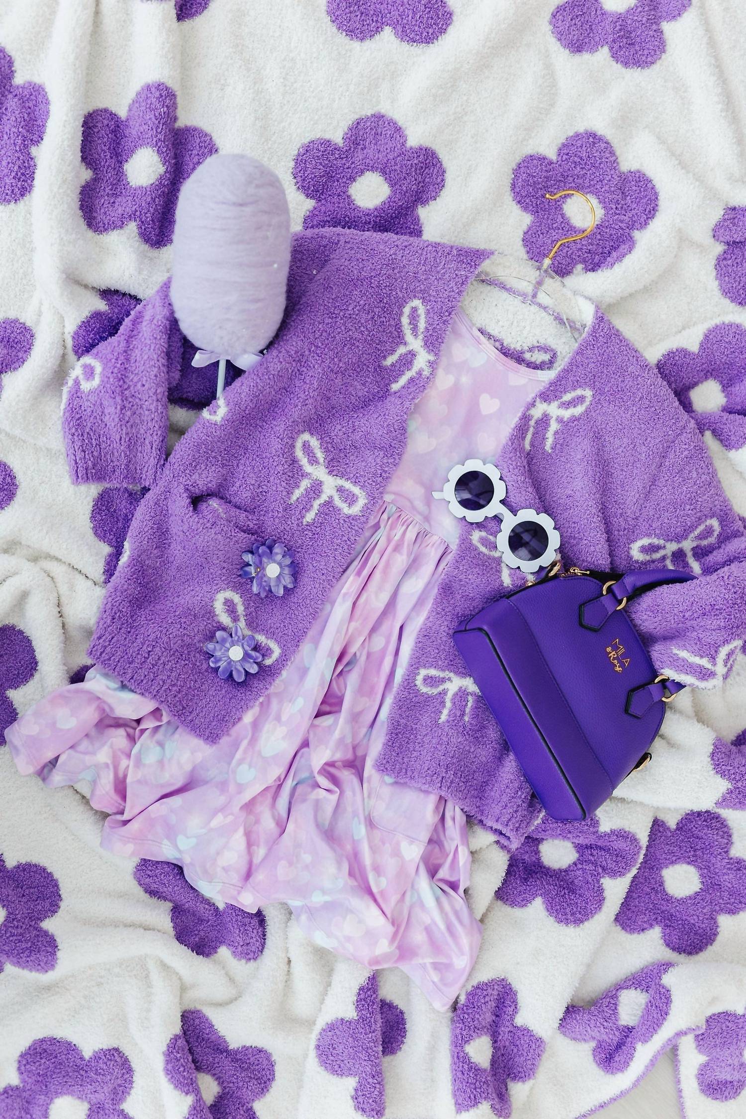 Mila & Rose - Bow Cozy Cardigan