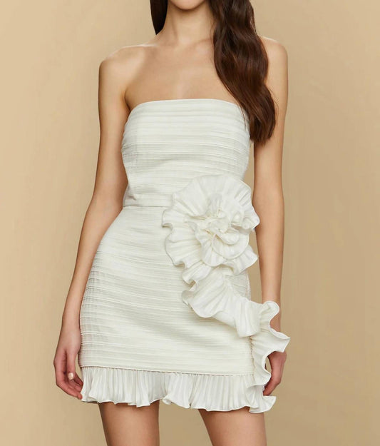 Amur - Isla Rosette Mini Dress