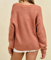 Doe And Rae - Western Horseshoe Patch Cardigan