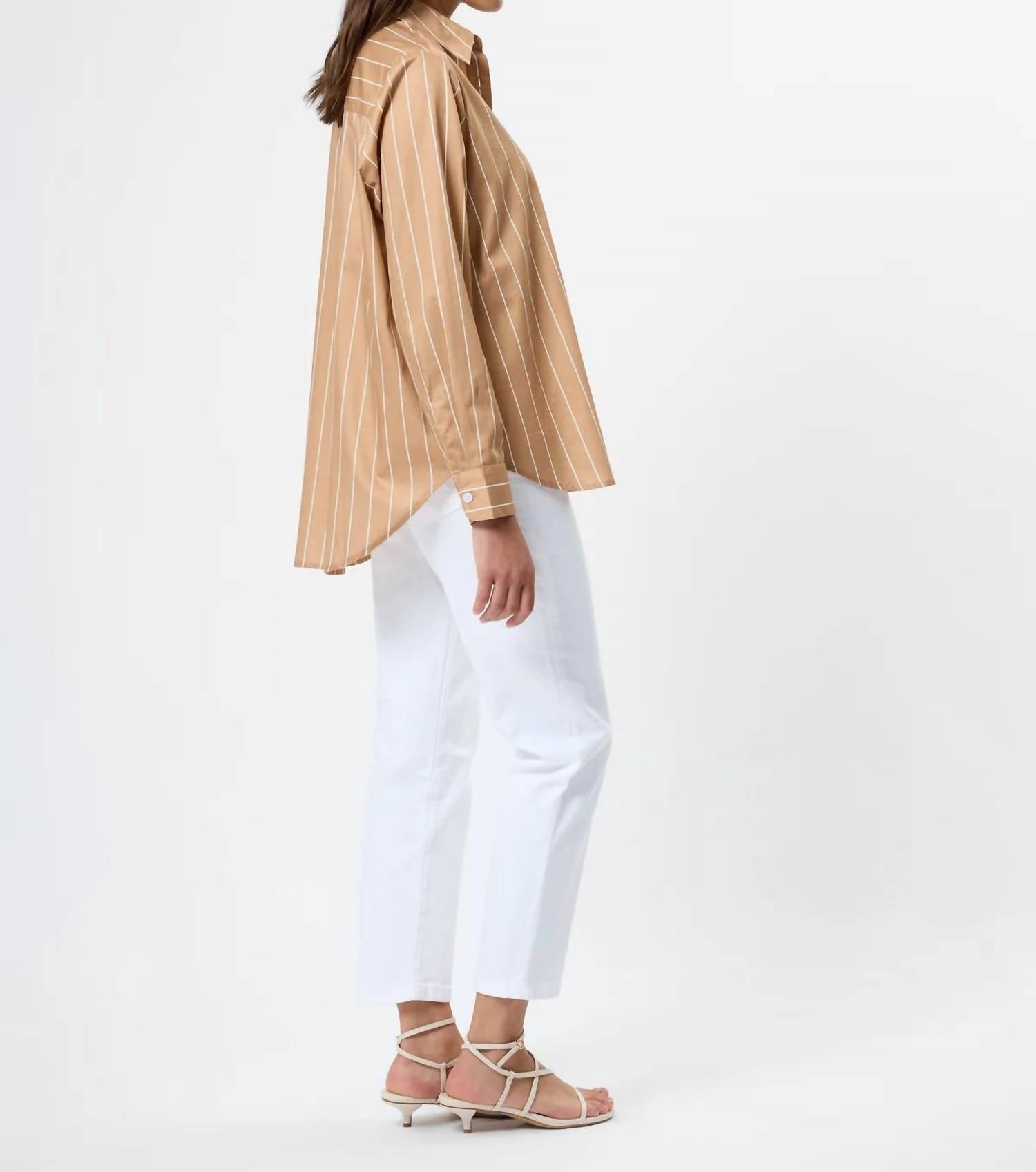 French Connection - Alexis Poplin Fine Line Shirt